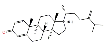 Ergosta-1,4,24(28)-trien-3-one