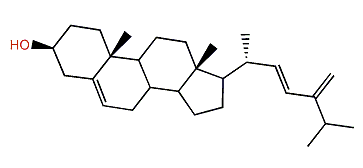 Ergosta-5,22,24(28)-trien-3b-ol