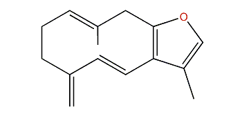 8,12-Epoxy-1(10)E,4(15),5E,7,11-germacrapentaene