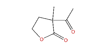 3-Acetyldihydro-3-methyl-2(3H)-furanone