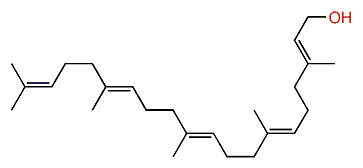 (2E,6E,10E,14E)-3,7,11,15,19-Pentamethyleicosa-2,6,10,14,18-pentaen-1-ol
