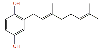2-(2E)-(3,7-Dimethyl-2,6-octadienyl)-1,4-benzenediol