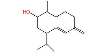 Germacra-4(15),5,10(14)-trien-9-ol