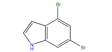 4,6-Dibromo-1H-indole