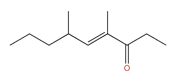 (E)-4,6-Dimethyl-4-nonen-3-one