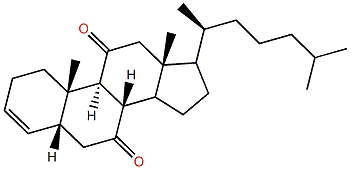 5b-Cholest-3-en-7,11-dione