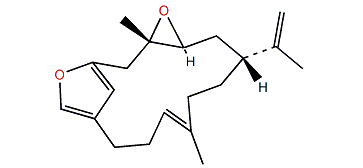(1R*,3S*,4S*)-3,4,6,19-Bisepoxycembra-6,8(19),11,15-tetraene