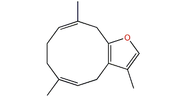(E,E)-8,12-Epoxy-1(10),4,7,11-germacratetraene