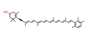 7,8-Didehydro-beta,phi-caroten-3-ol