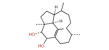 Isotrinervi-2b,3a-diol