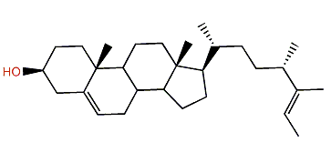 (24S,25E)-24,26-Dimethylcholesta-5,25-dien-3b-ol