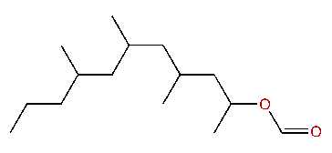 1,3,5,7-Tetramethyldecyl formate