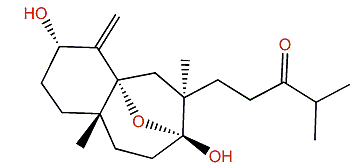 (2S,14S)-8,14-Epoxy-2,8-dihydroxy-8,9-seco-1(15)-dolasten-9-one