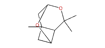3,3,7-Trimethyl-2,9-dioxatricyclo[3.3.1.04 7]nonane