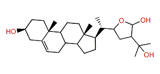 (R)-22,28-Epoxy-24-methylcholest-5-en-3b,25,28-triol