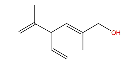 (E)-2,5-Dimethyl-4-vinyl-2,5-hexadien-1-ol