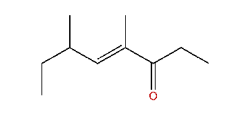 (E)-4,6-Dimethyl-4-octen-3-one