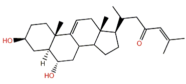 3b,6a-Dihydroxy-5a-cholesta-9(11),24-dien-23-one