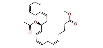 Methyl (5Z,8Z,10E,12S,14Z,17Z)-12-acetoxy-5,8,10,14,17-eicosapentaenoate
