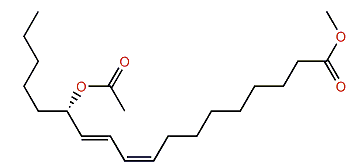 Methyl (9Z,11E,13S)-13-acetoxy-9,11-octadecadienoate