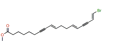 Methyl (E,E,E)-18-bromooctadeca-9,13,17-trien-7,15-diynoate
