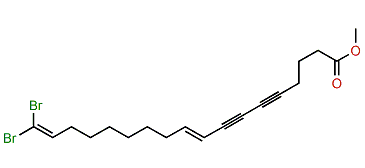 Methyl (E,E)-18,18-dibromooctadeca-9,17-dien-5,7-diynoate