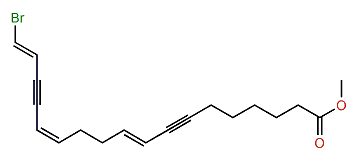 Methyl (E,Z,E)-18-bromooctadeca-9,13,17-trien-7,15-diynoate