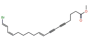 Methyl (E,Z,E)-18-bromooctadeca-9,15,17-trien-5,7-diynoate