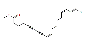 Methyl (Z,Z,E)-18-bromooctadeca-9,15,17-trien-5,7-diynoate