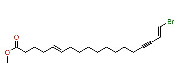 Methyl (5E,17E)-18-bromooctadeca-5,17-dien-15-ynoate