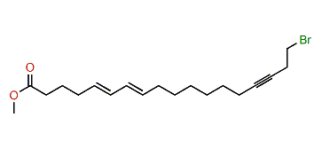 Methyl (5E,7E)-18-bromooctadeca-5,7-dien-15-ynoate