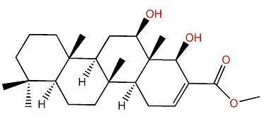 Methyl 18-hydroxy-19-norscalar-16-en-20-carboxylate