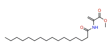 Methyl 2-(hexadecanamido)-acrylate