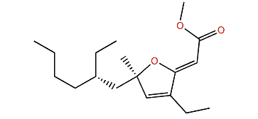 Methyl (2Z,6R,8S)-3,6-Epoxy-4,8-diethyl-6-methyl-2,4-dodecadienoate