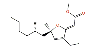 Methyl (2Z,6R,8S)-3,6-Epoxy-4-ethyl-6,8-dimethyl-2,4-dodecadienoate