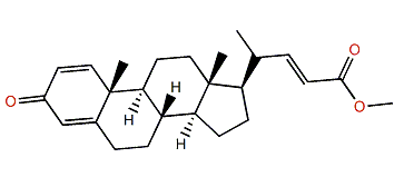 Methyl 3-oxochola-4,22-dien-24-oate