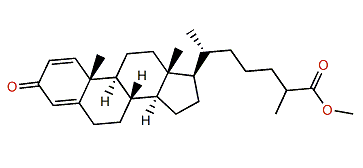 Methyl 3-oxocholesta-1,4-dien-26-oate