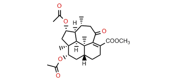 Methyl 3a,6a-diacetoxy-10-oxo-(7a)-kemp-11-en-20-oate