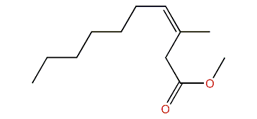 Methyl (Z)-3-methyl-3-decenoate