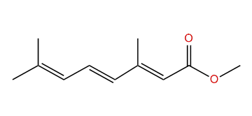 Methyl (E,E)-3,7-dimethyl-2,4,6-octatrienoate