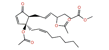 Methyl 4,12-Diacetoxy-9-oxo-5,10,14-prostatrienoate