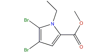 Methyl 4,5-dibromo-1-ethyl-1H-pyrrole-2-carboxylate