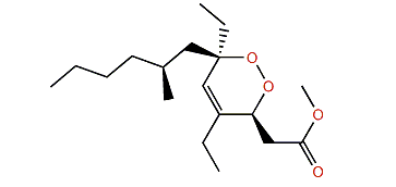 Methyl (3S,6R,8S)-4,6-Diethyl-3,6-epidioxy-8-methyl-4-dodecenoate