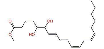 Methyl (7E,9E,11Z,14Z)-5,6-dihydroxy-7,9,11,14-eicosatetraenoate
