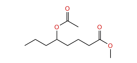 Methyl 5-acetoxyoctanoate