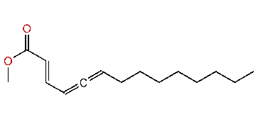 Methyl (E)-2,4,5-tetradecatrienoate