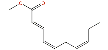 Methyl (E,Z,Z)-2,4,7-decatrienoate