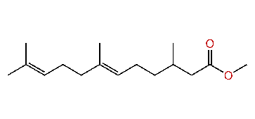 Methyl (E)-6-2,3-dihydrofarnesoate