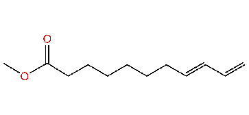 Methyl-(E)-7,9-decadienoate