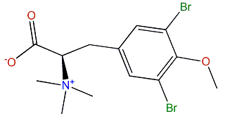 O-Methyl-N-trimethyl-3,5-dibromotyrosine